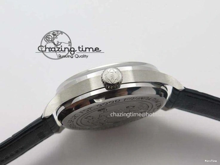 MIROTIME 0301 Portuguese Real PR IW500112 ZF 1:1 Laureus Edition On Black Leather Strap A Flexible 7369